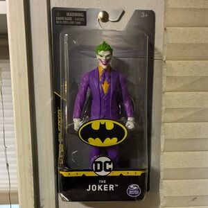 DC Joker Figure in Purple Suit with Green Hair